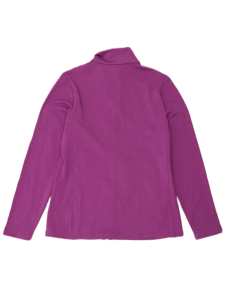 Rohan Womens Trainingsanzug Top Jacke UK 10 Small Lila Polyester