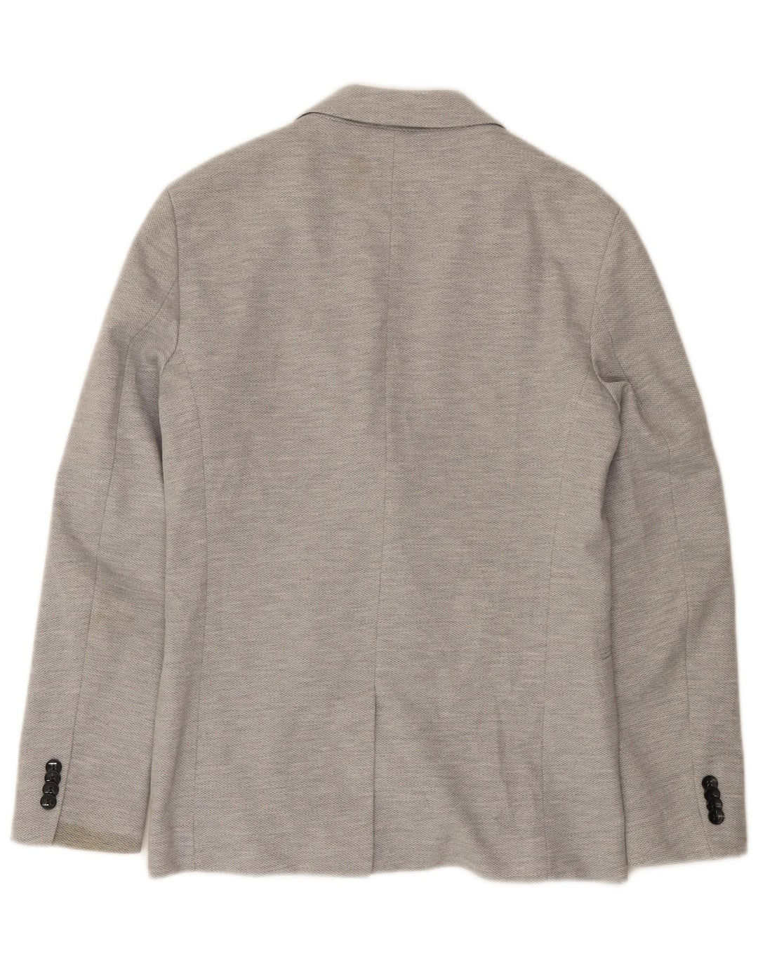 Zara Herren 2-Knopf-Blazerjacke UK 38 Mittelgrau