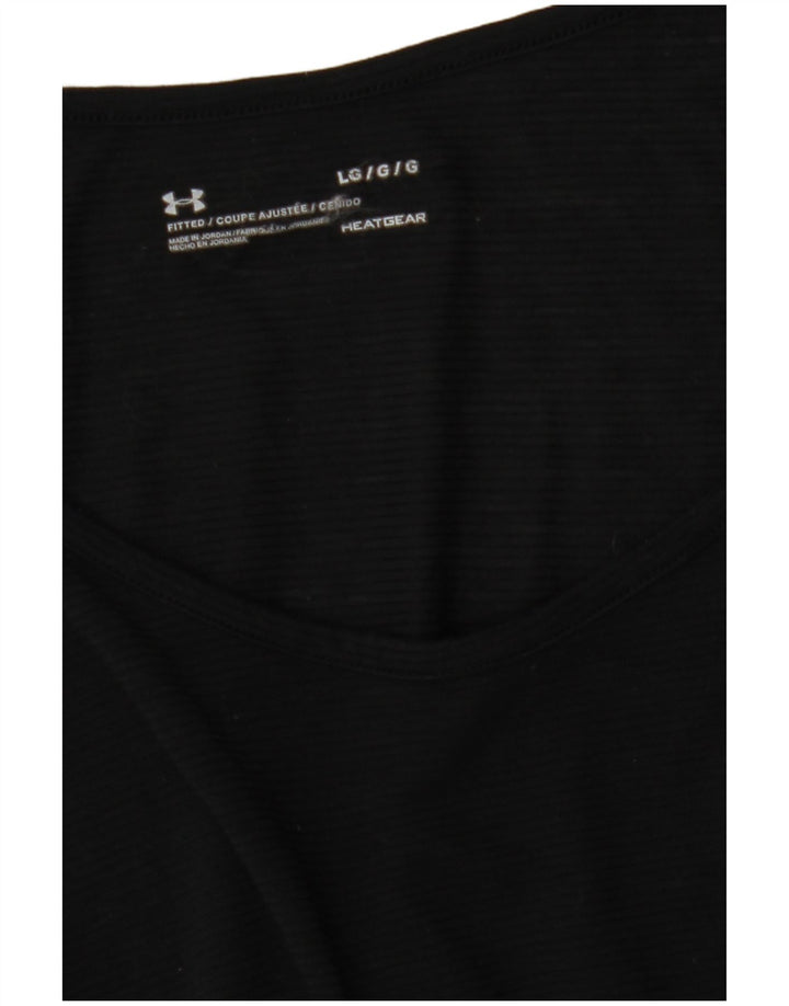 Under Armour Herren Heat Gear Weste Top Large Schwarz