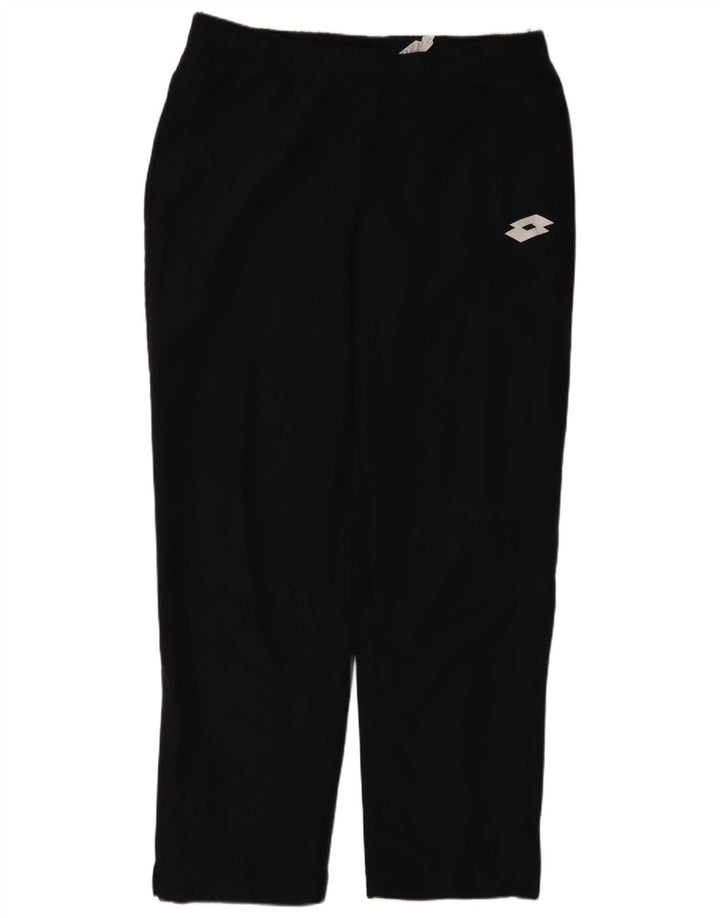 Lotto Herren-Trainingshose, 2XL, Schwarz, Polyester