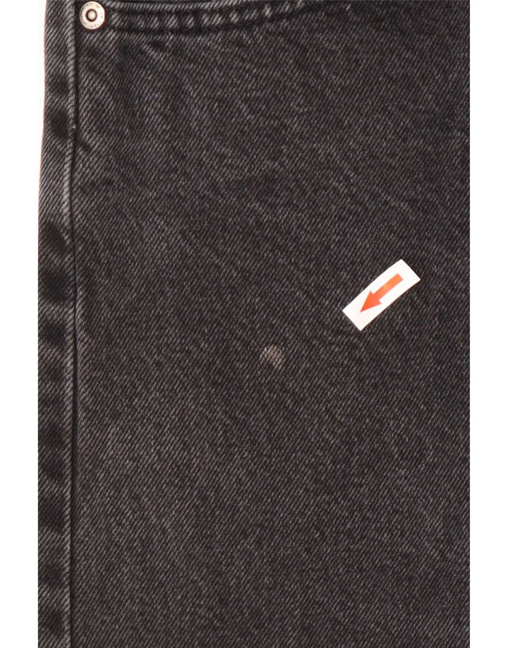 Wrangler Herren Straight Jeans W31 L30 Graue Baumwolle