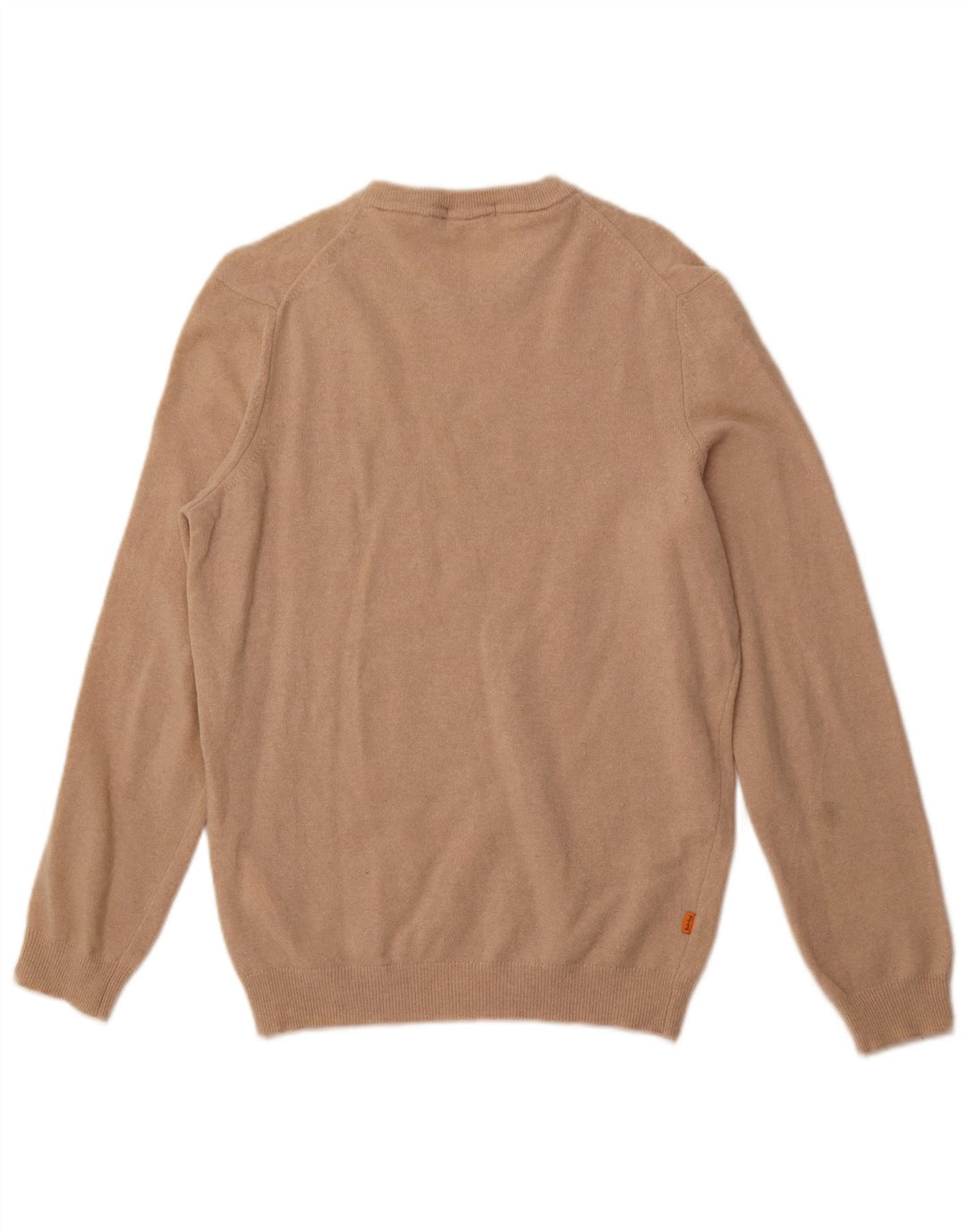 TIMBERLAND Herren-Pullover mit Rundhalsausschnitt, kleine beige Wolle