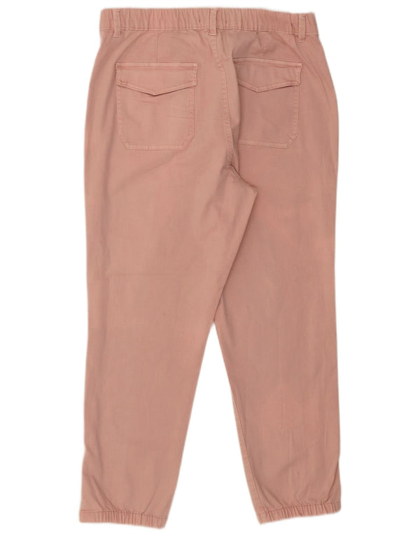 Marks & Spencer Damen Jogger Chinohose UK 16 Large W36 L26 Pink