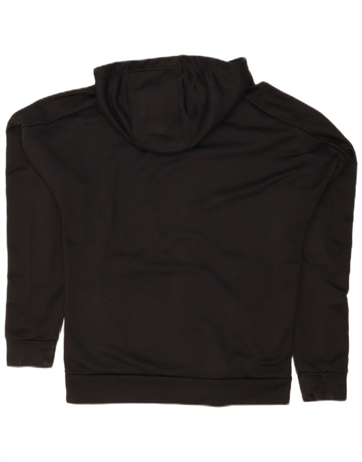 Adidas Herren Zip Hoodie Pullover Medium Schwarz Polyester