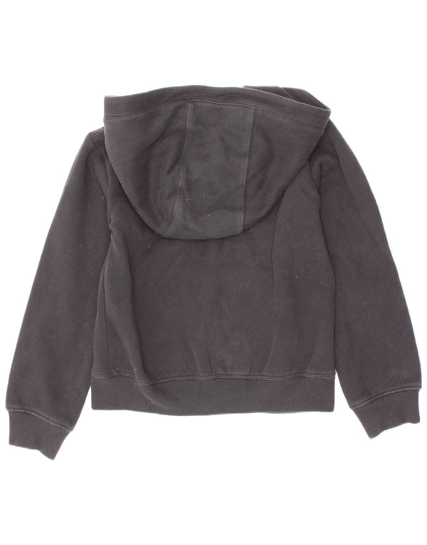 Nike Jungen-Kapuzenpullover mit Reißverschluss, 6–7 Jahre, groß, schwarze Baumwolle