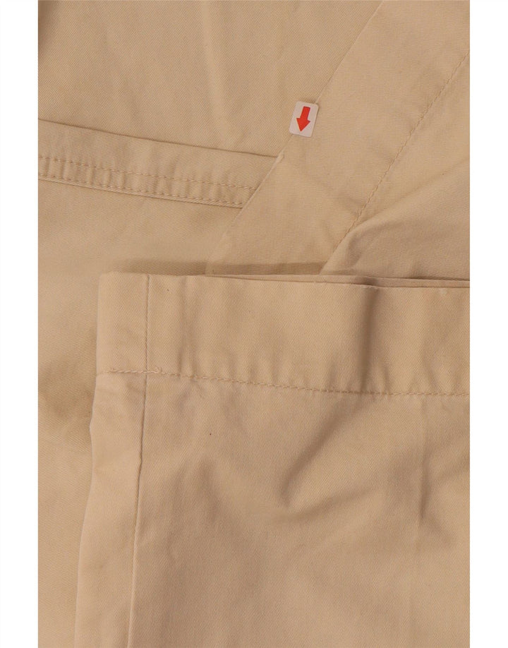 MASSIMO DUTTI Gerade Chino-Hose für Damen, EU 42, Größe L, W32, L33, Beige