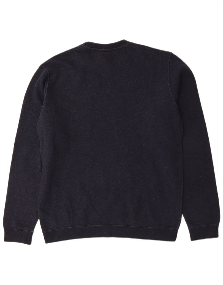 Nike Herren-Sweatshirt-Pullover, mittelschwarz, Baumwolle