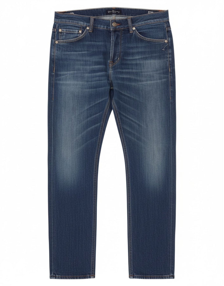 Dondup Herren Slim Jeans W35 L30 Blaues Polyester
