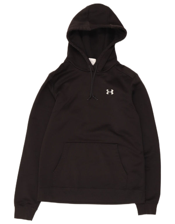 Under Armour Damen Kapuzenpullover UK 10 Small Schwarz Polyester