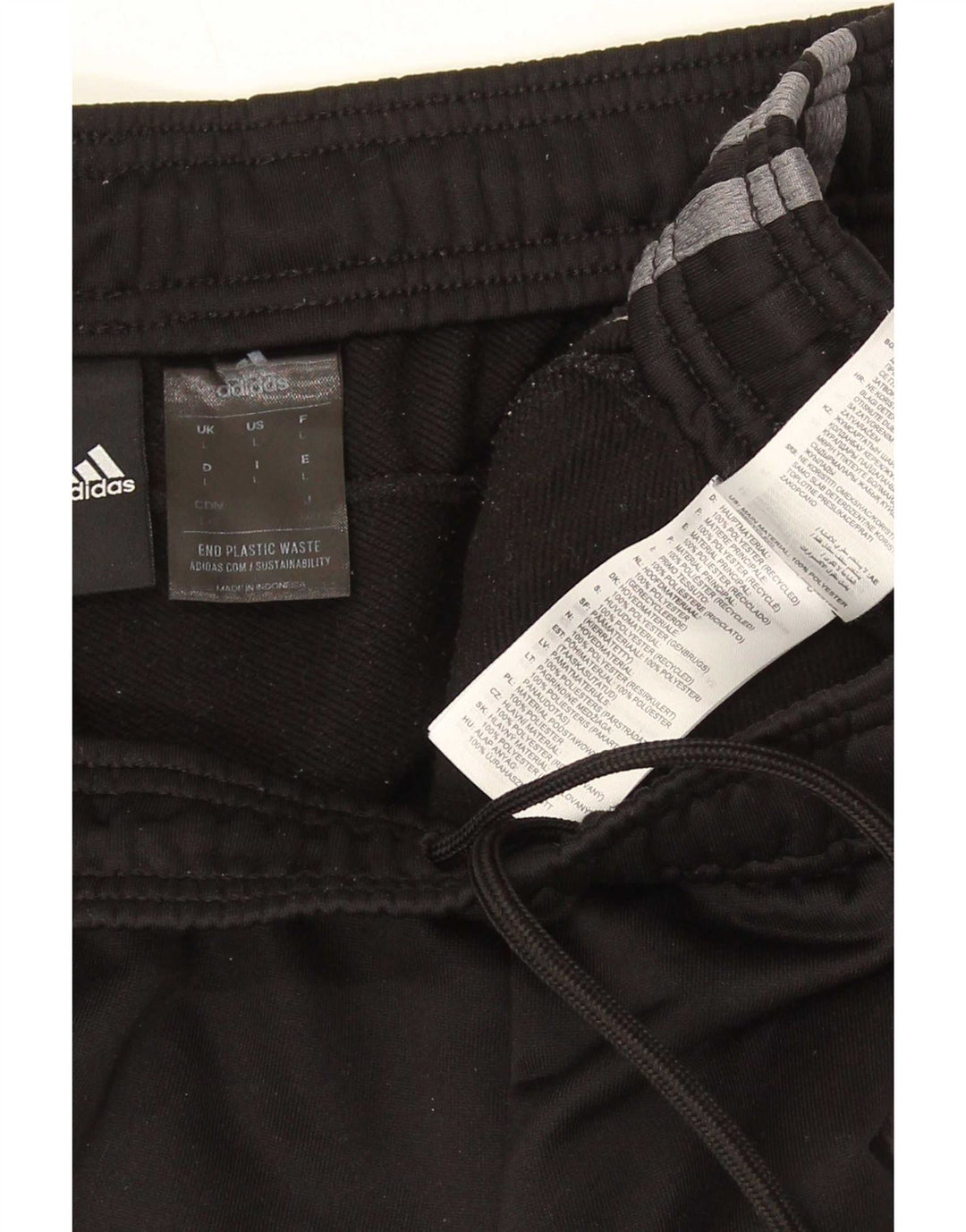 Adidas Herren Aeroready Trainingshose, groß, aus schwarzem Polyester