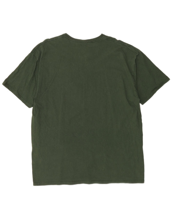 Vans Herren Grafik T-Shirt Top 2XL Grün