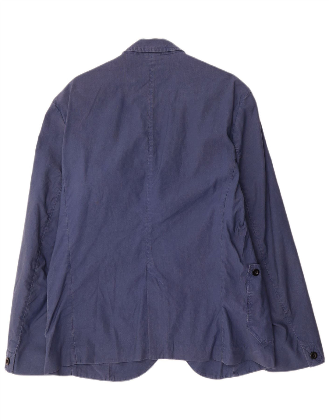 Hugo Boss Herren-Blazer mit 3 Knöpfen, EU 52, XL, blaue Baumwolle