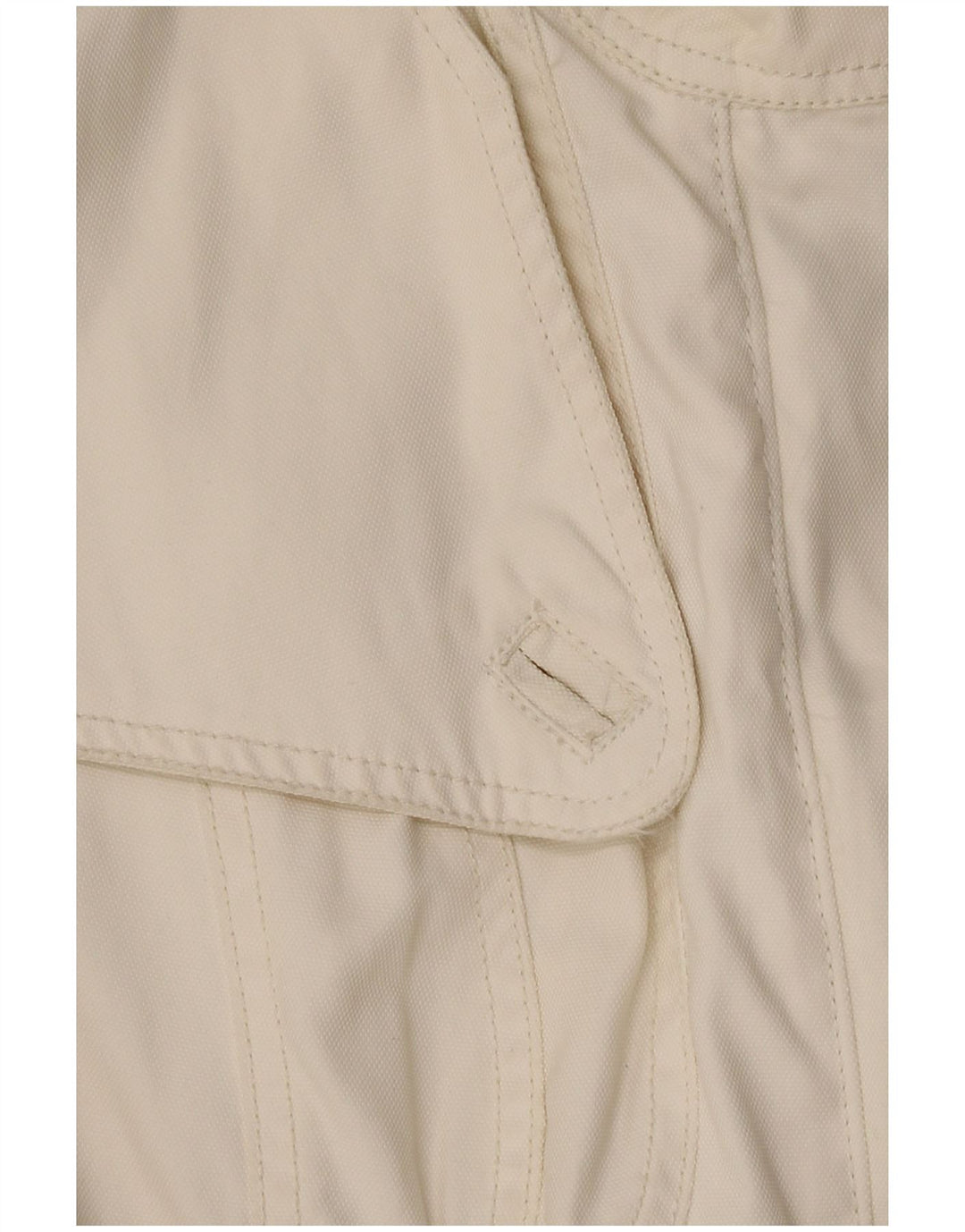 Guess Damen Militärjacke UK 14 Large Off White Nylon