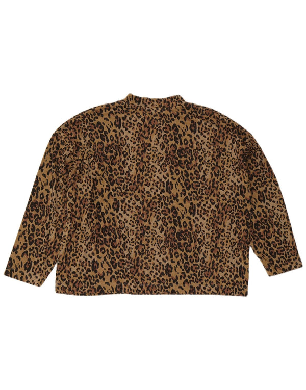 Marks & Spencer Damen-Pullover mit Rollkragen, UK 22 3XL, Braun