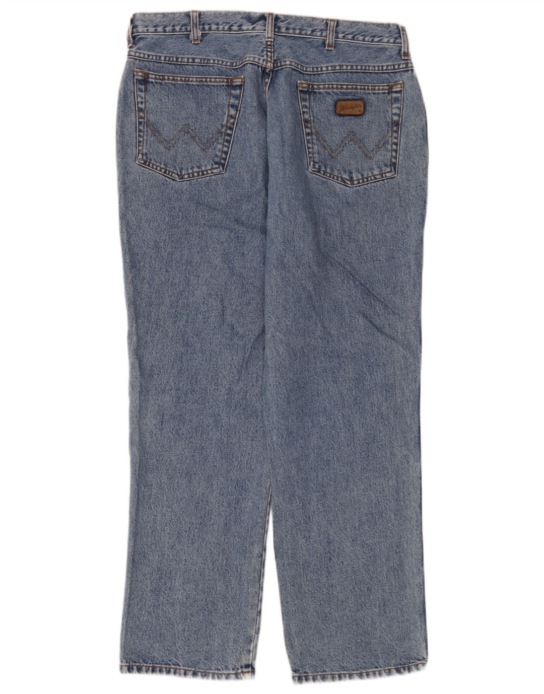 Wrangler Herren Ohio Straight Jeans W36 L30 Blaue Baumwolle