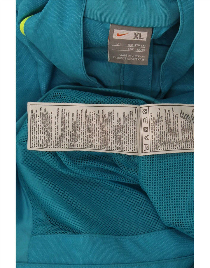 Nike Jungen Barcelona Trainingsanzug Top Jacke 13–14 Jahre XL Blau Polyester