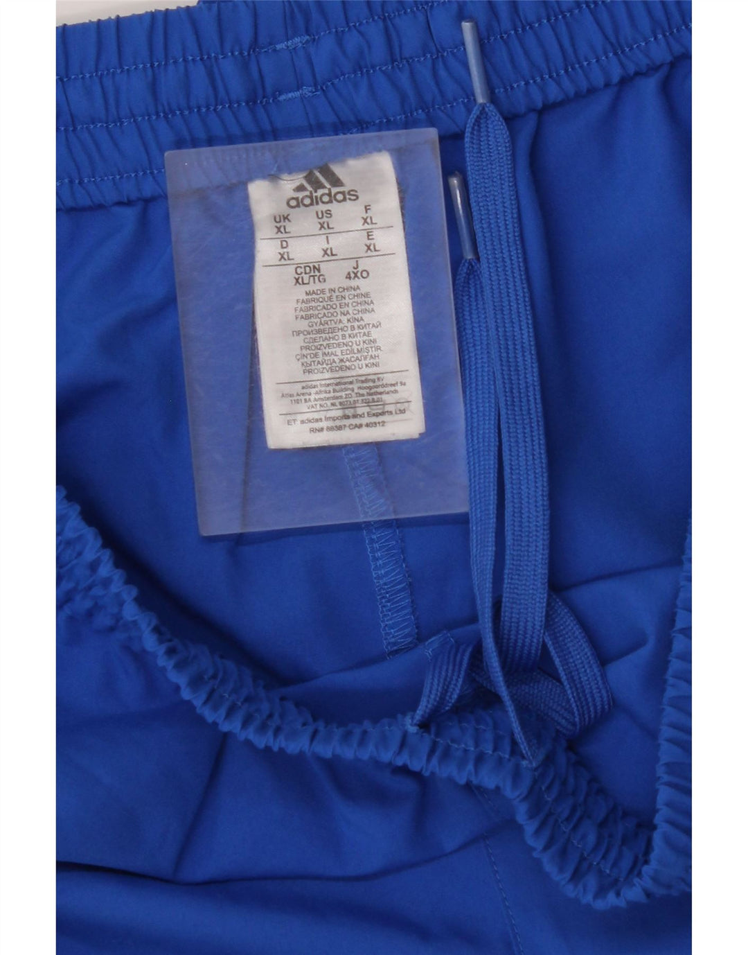 ADIDAS Damen Leinster Rugby Sport Shorts XL Blau Polyester