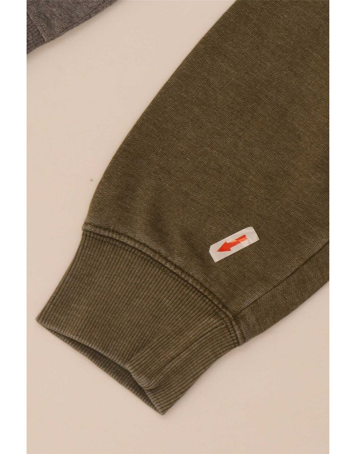 Vans Herren-Sweatshirt-Pullover, groß, Grau, Farbblock