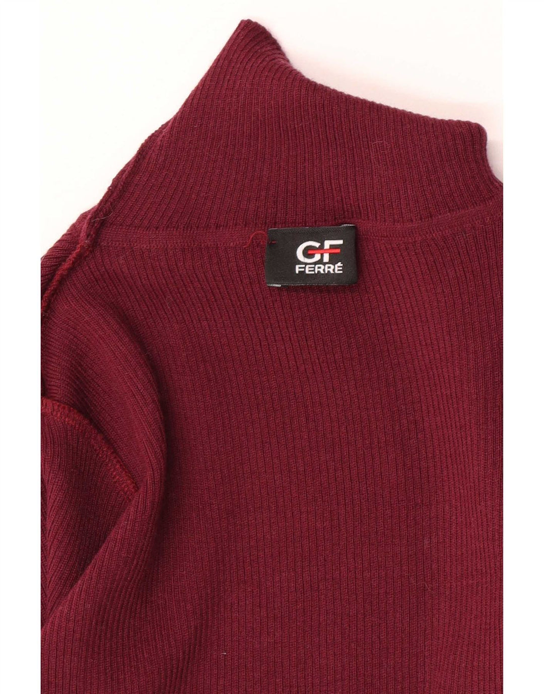 Gianfranco Ferre Damen-Pullover mit Rollkragen, Gr. 8, Kastanienbraun