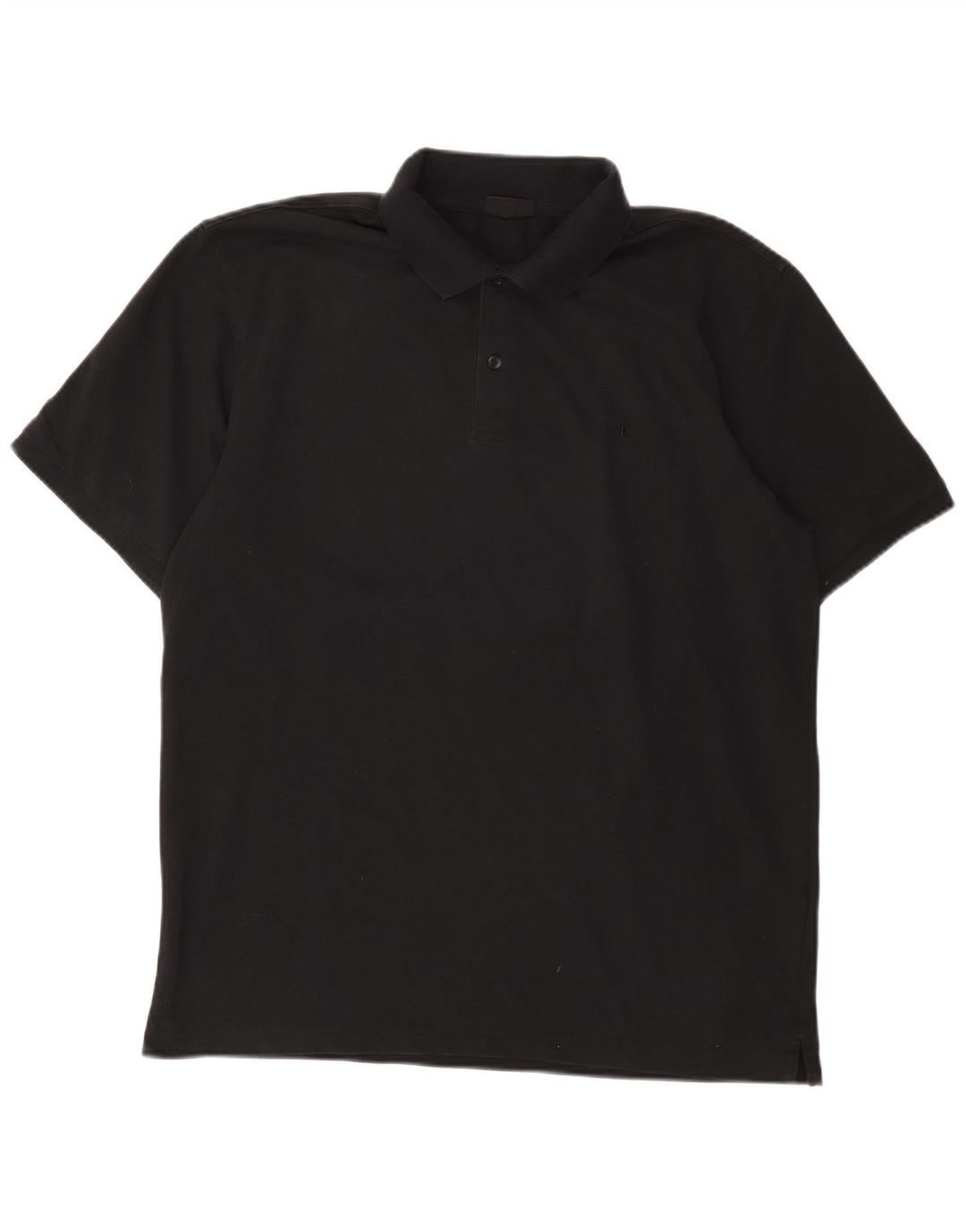 Champion Herren Poloshirt 2XL Schwarz Baumwolle