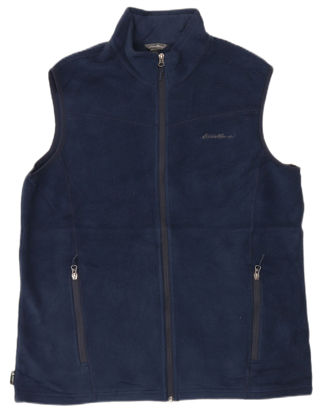 Eddie Bauer Herren Fleeceweste UK 40 Large Marineblau Polyester