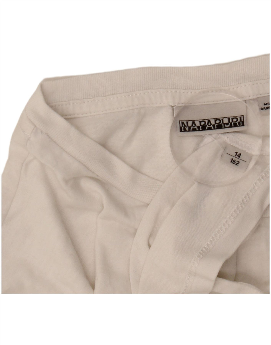 Napapijri T-Shirt-Oberteil für Mädchen, 13–14 Jahre, Weiß