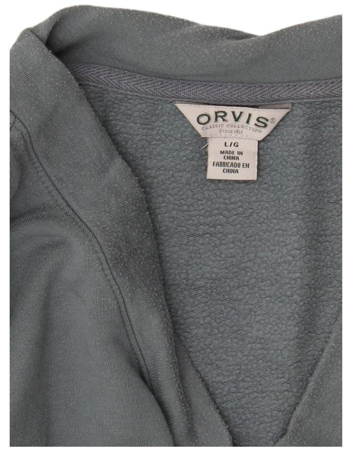 Orvis Damen-Sweatshirt-Pullover in Übergröße, Gr. 40, Größe L, Grau