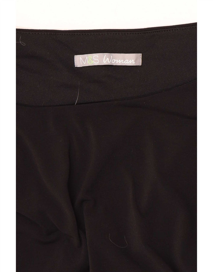 Marks & Spencer Damen Etuikleid UK 12 Medium Schwarz