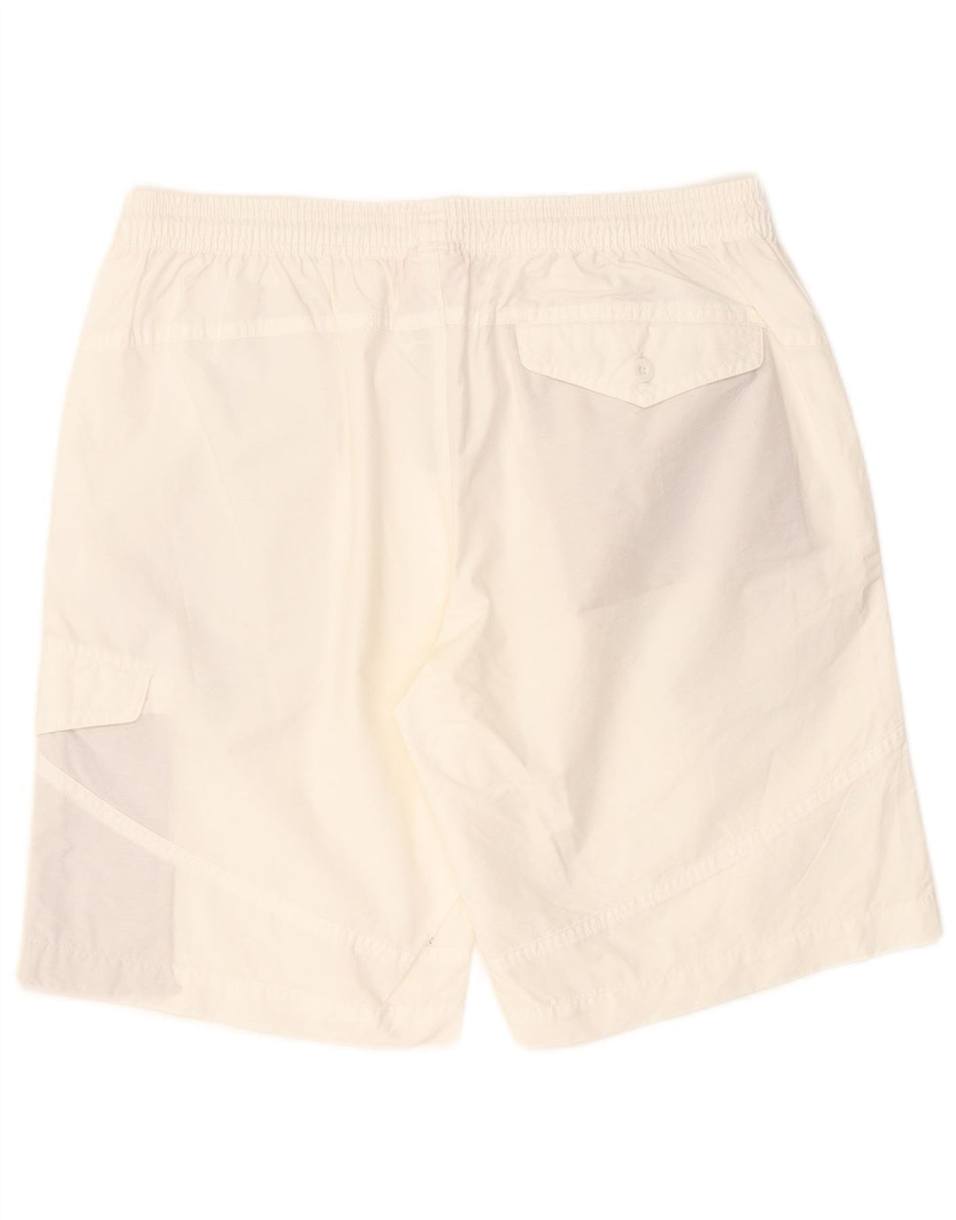 Puma Herren-Sportshorts, groß, weiße Baumwolle