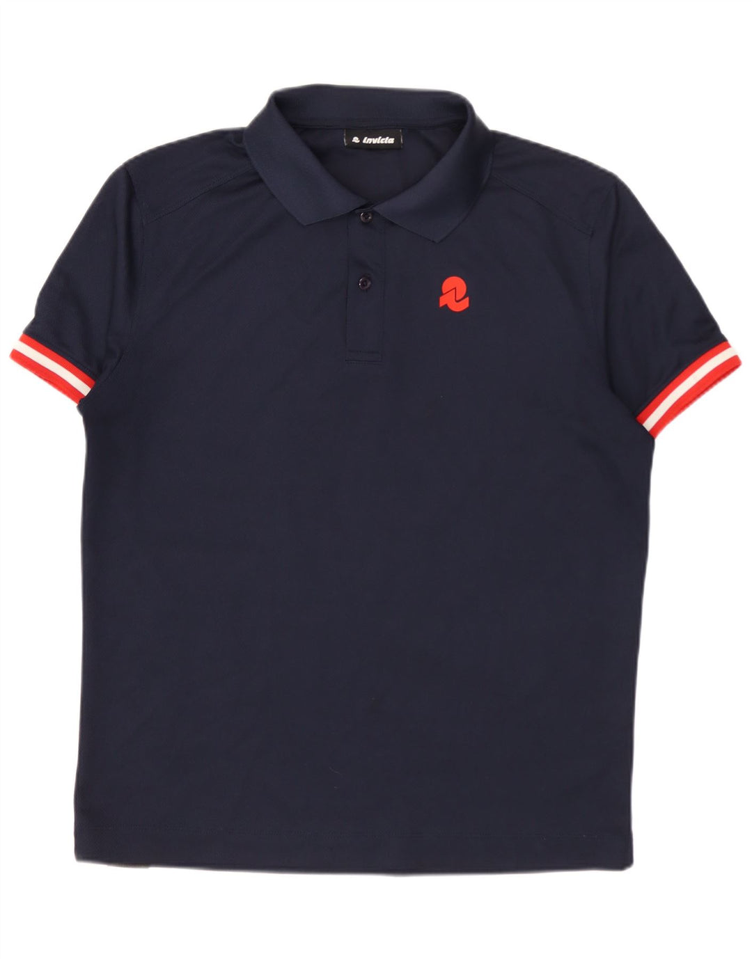 Invicta Herren-Poloshirt, klein, marineblau, Polyester