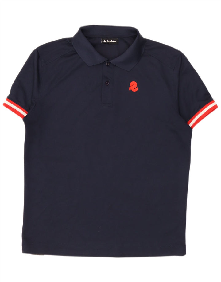 Invicta Herren-Poloshirt, klein, marineblau, Polyester