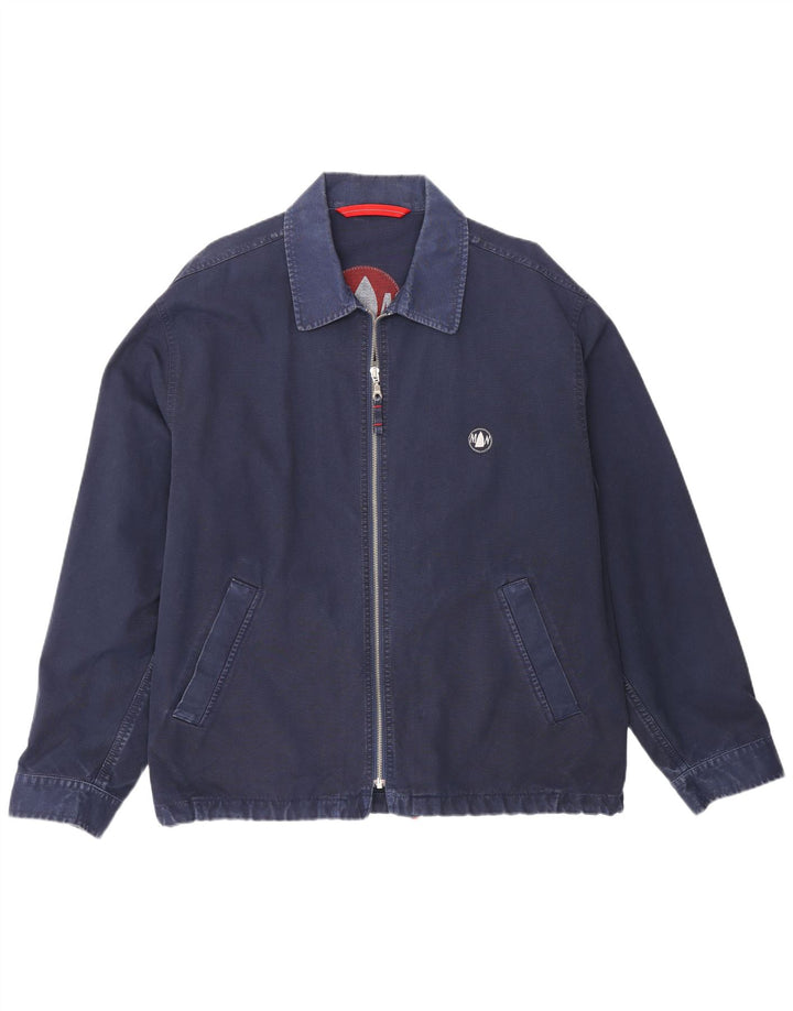 Murphy & Nye Herren Bomberjacke UK 42 XL Marineblau Baumwolle