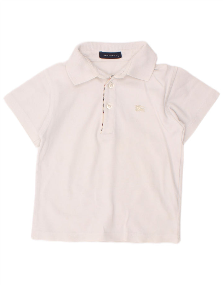 Burberry Poloshirt für Jungen, 2–3 Jahre, Weiß