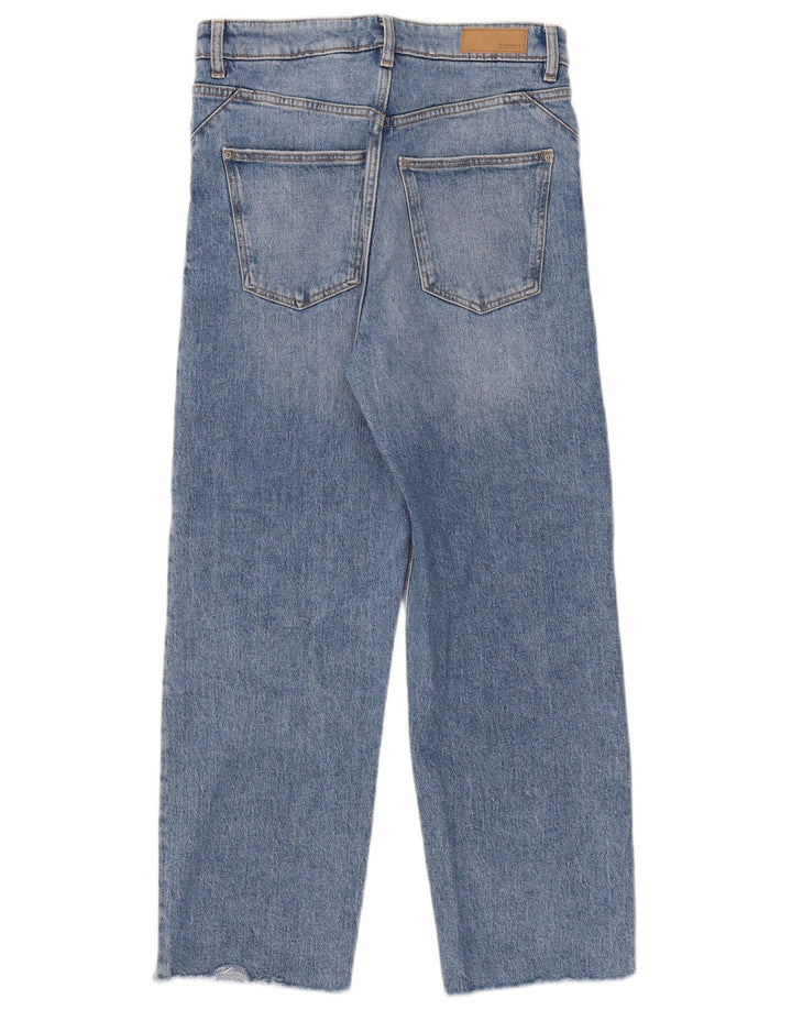 ESPRIT Damen Straight Jeans W26 L26 Blaue Baumwolle