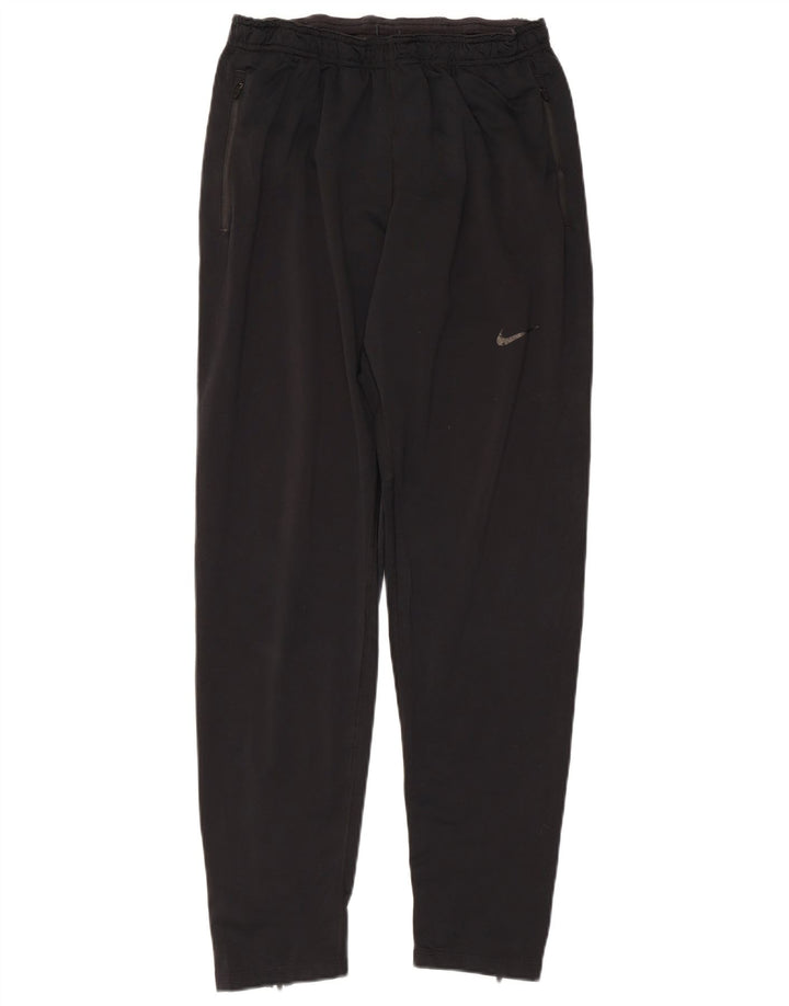 Nike Herren Dri Fit Trainingshose Mittelschwarzes Polyester