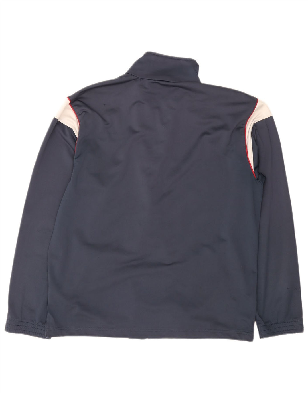 Diadora Herren-Trainingsanzug-Top-Jacke, UK 40, mittleres Marineblau, Farbblock