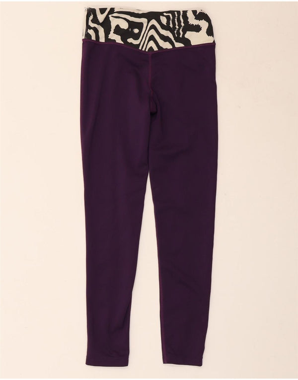 NIKE Tight-Fit-Leggings für Mädchen, 10–11 Jahre, mittelviolettes Tiermuster