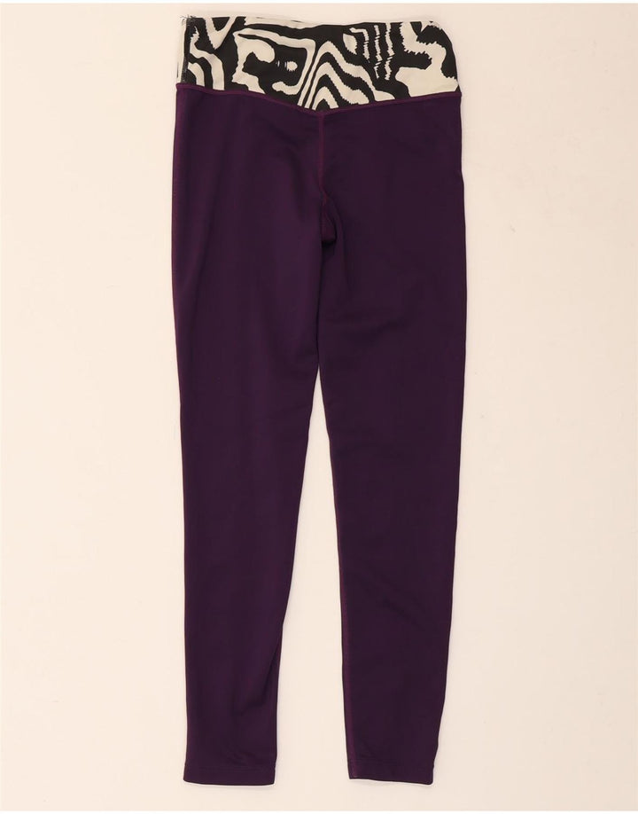 NIKE Tight-Fit-Leggings für Mädchen, 10–11 Jahre, mittelviolettes Tiermuster