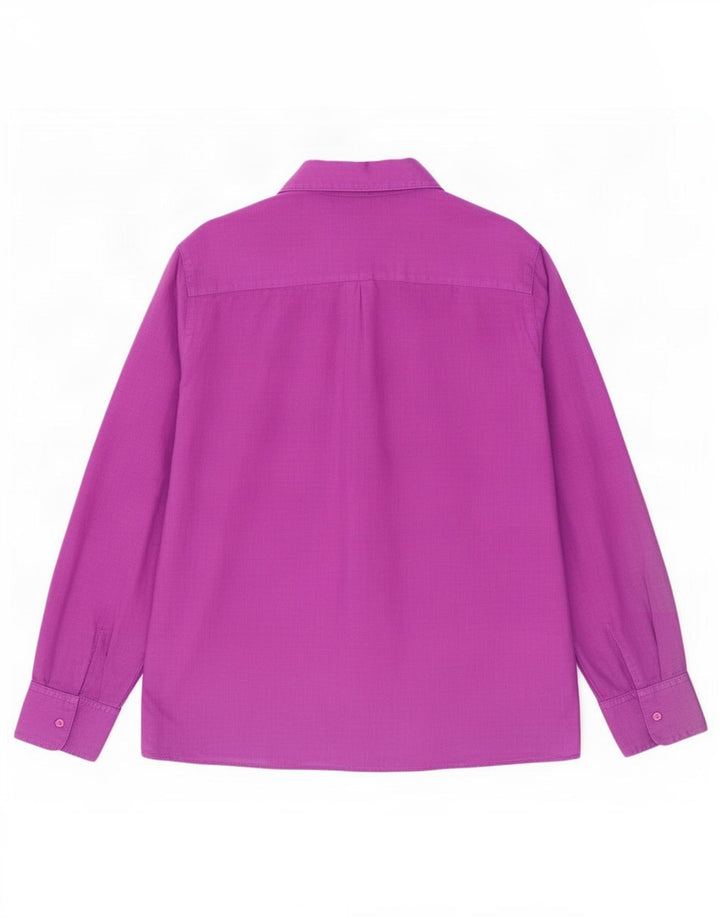 Massimo Dutti Damen Hemd EU 44 XL Lila