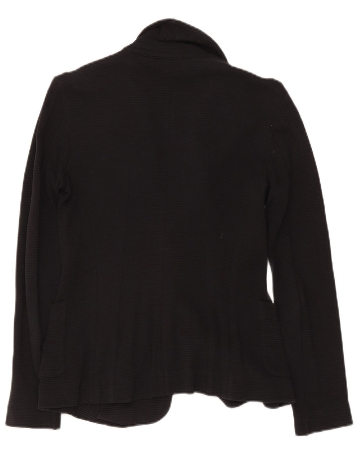 Max & Co. Damen 1-Knopf-Blazerjacke UK 12 Mittelschwarz