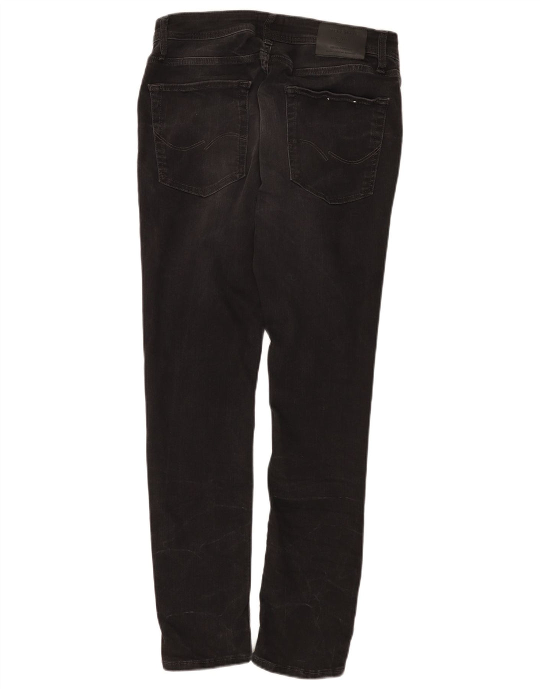 Jack & Jones Herren Slim Jeans W34 L30 Schwarze Baumwolle