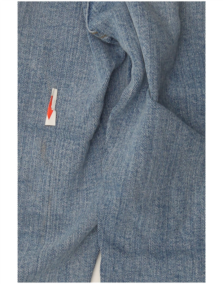 Zara Damen Bootcut Jeans EU 38 Small W28 L26 Blaue Baumwolle