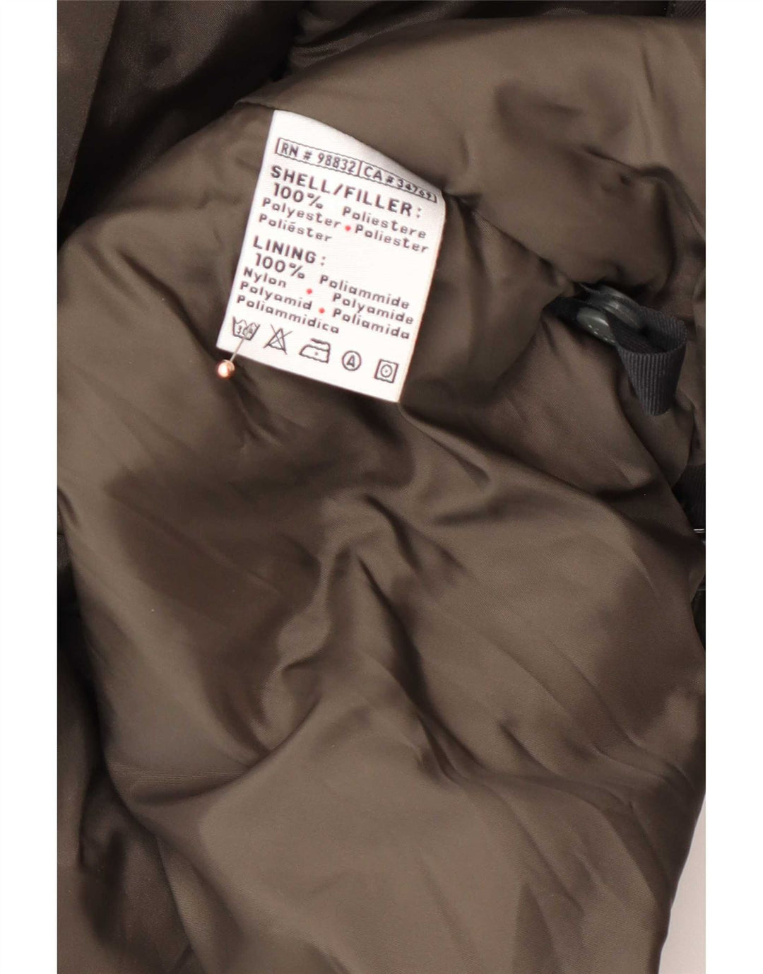 Kappa Herren Windjacke UK 42 XL Khaki Polyamid