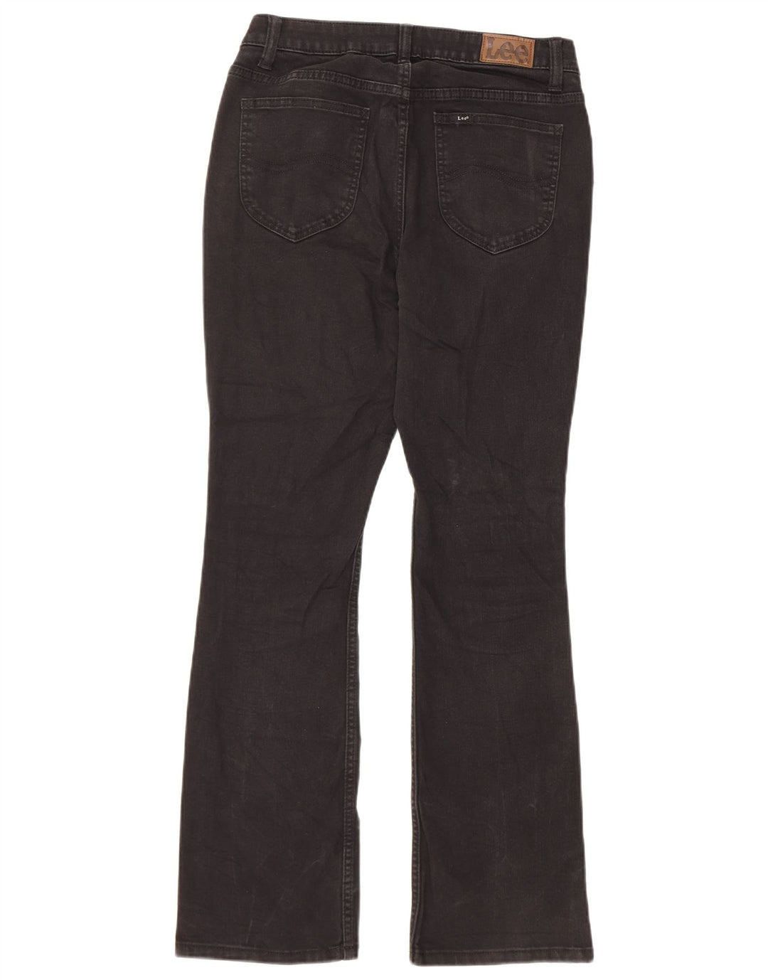 Lee Damen Bootcut-Jeans mit mittelhohem Bund und normaler Passform, US 8, Mittel, W28, L29, Schwarz