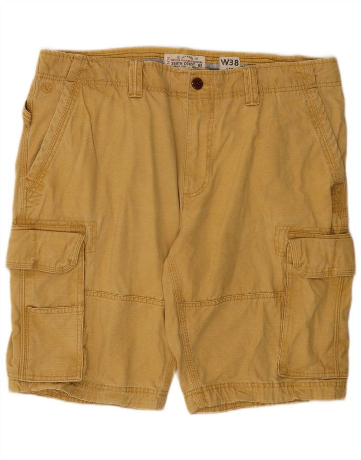 Fat Face Herren Cargoshorts W38 XL Beige Baumwolle