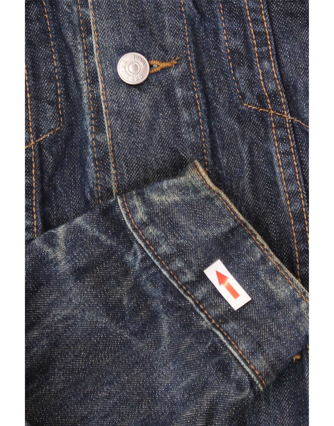 Carrera Herren Jeansjacke UK 40 Große blaue Baumwolle