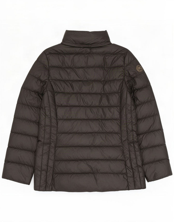 Michael Kors Damen Wattierte Jacke UK 14 Medium Black Nylon