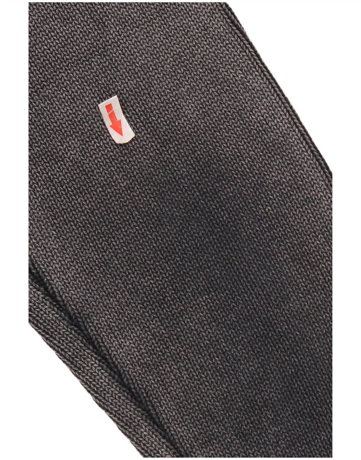 Zara Herren-Cardigan-Pullover, große graue Baumwolle