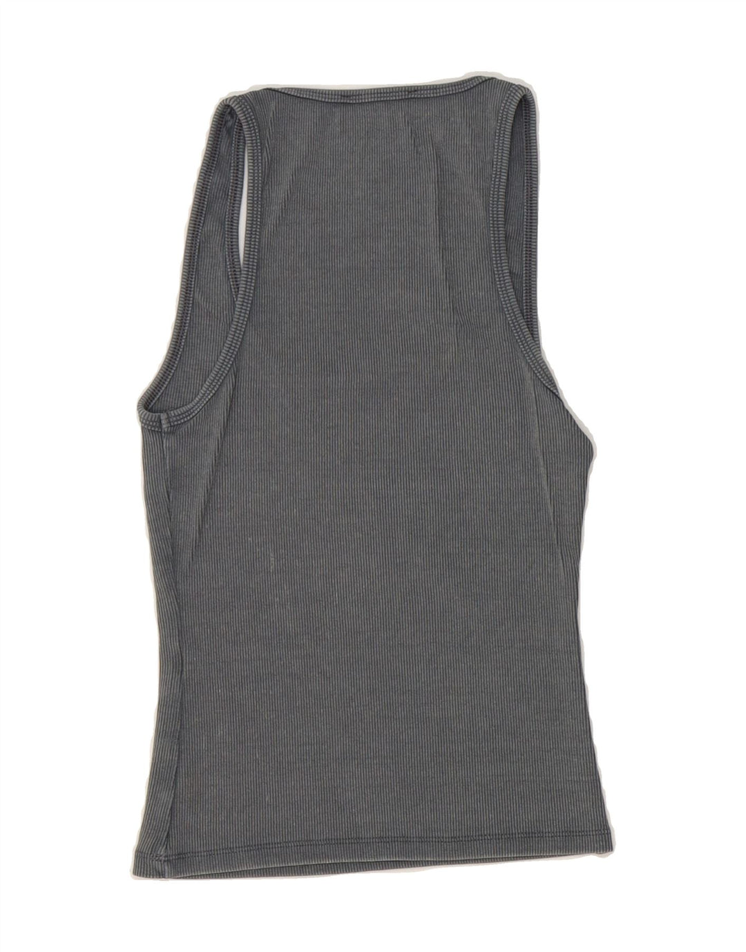 ZARA Womens Vest Top UK 10 Small Grey Vintage Zara and Second-Hand Zara from Messina Hembry 