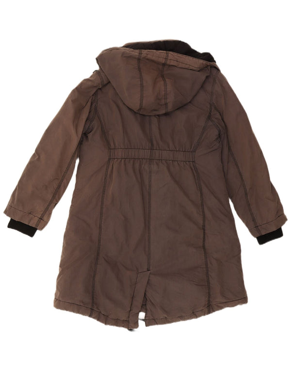 Converse Damen-Parka mit Kapuze, UK 14, mittelbraune Baumwolle